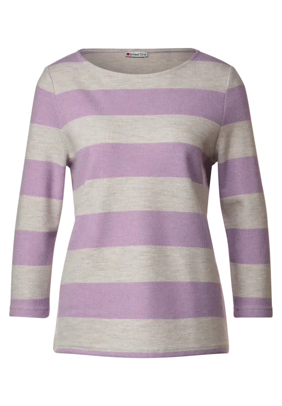 Street One Cosy Streifenshirt
