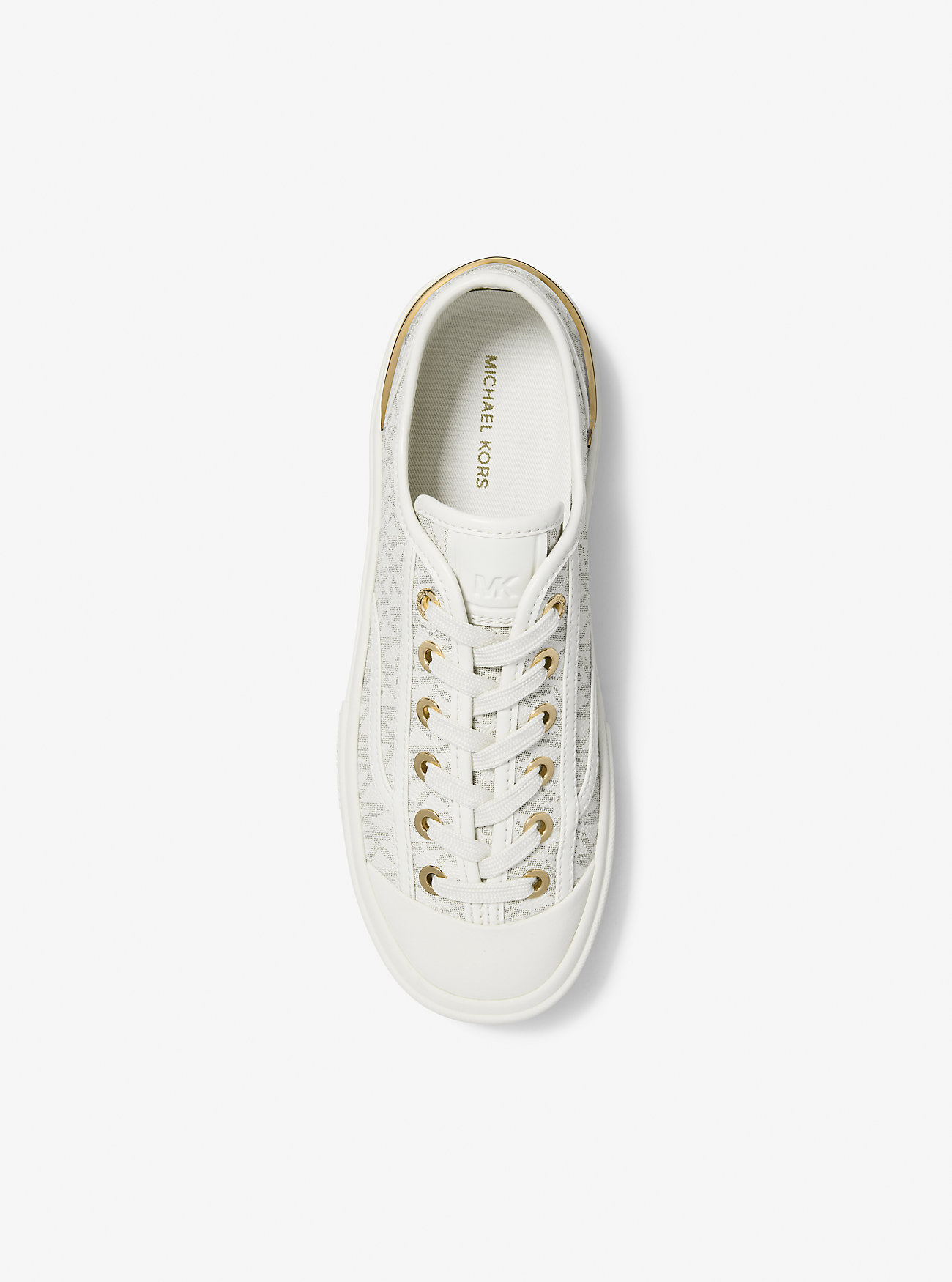 Jude Signature Logo Sneaker - VANILLA