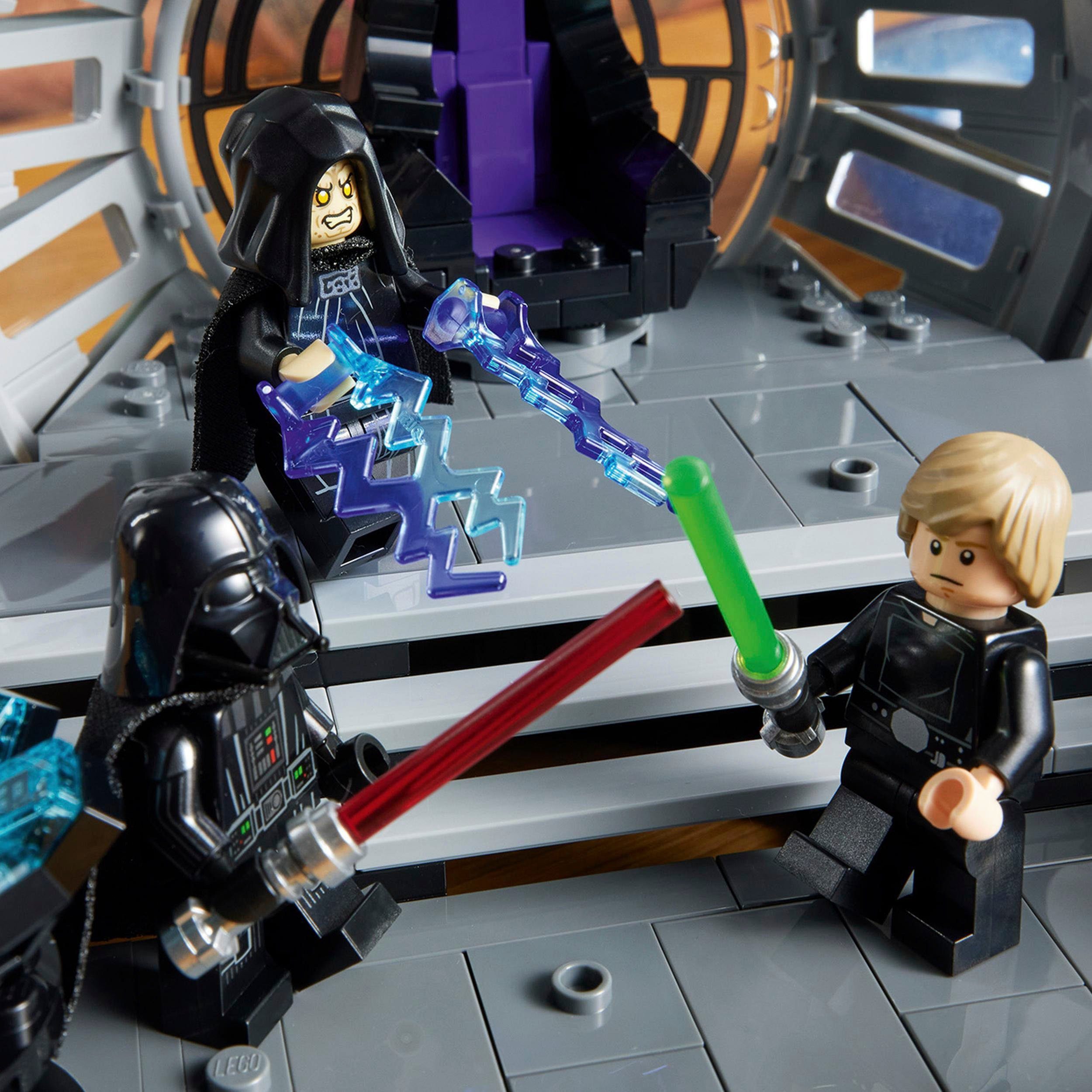 LEGO® Konstruktionsspielsteine Thronsaal des Imperators – Diorama (75352), LEGO® Star Wars, (807 St)