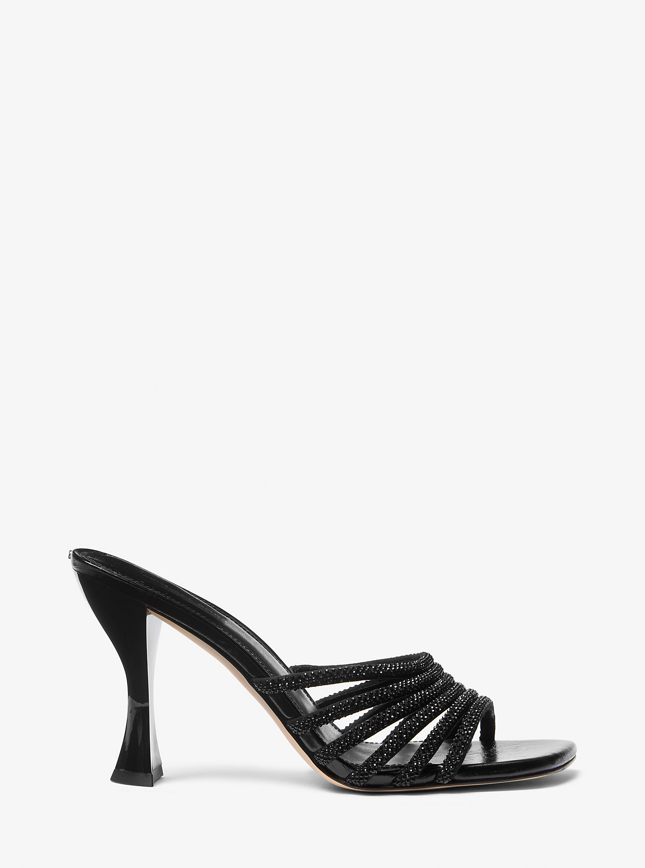 Haisley Embellished Sandal - SVART