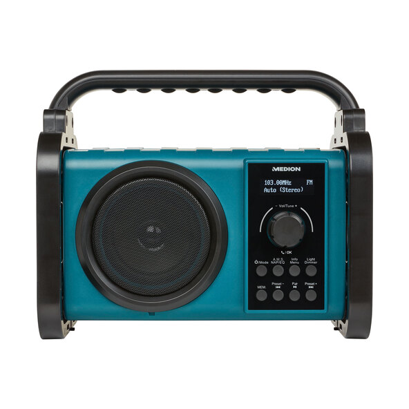 DAB+/Bluetooth® Baustellenradio E66045
