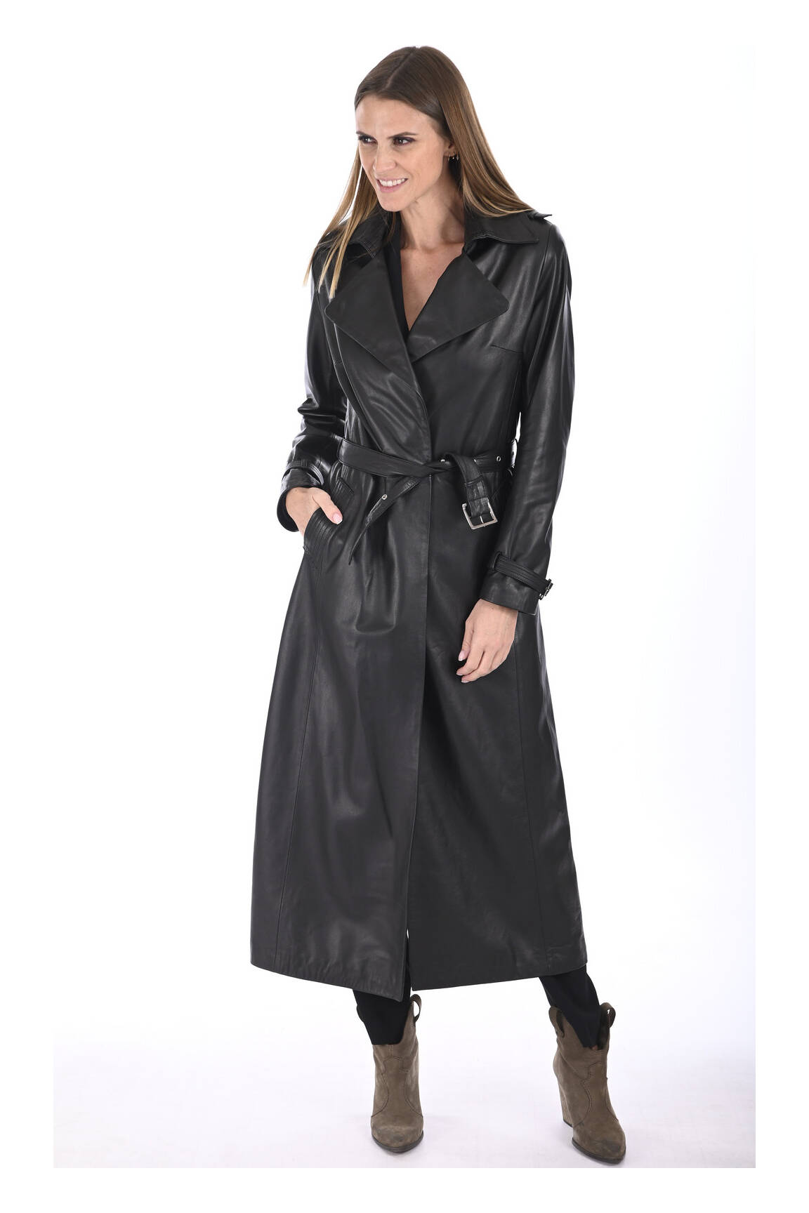 La Canadienne Manteaux Longs Femme couleur noir