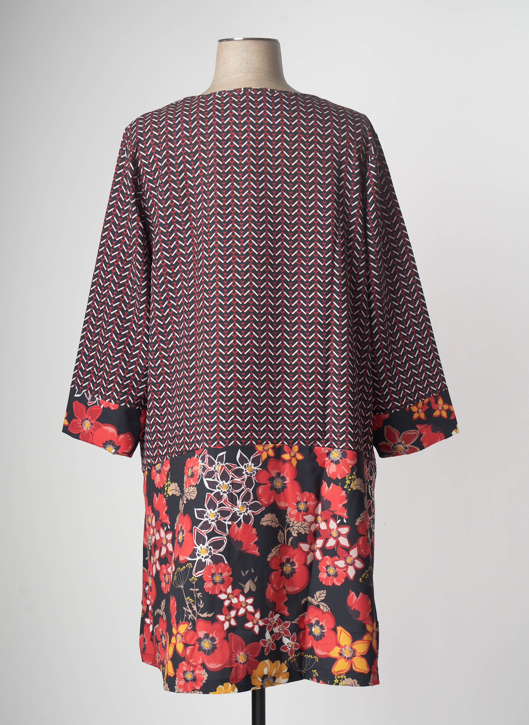 G Oze Tuniquemanchelongue Femme couleur rouge