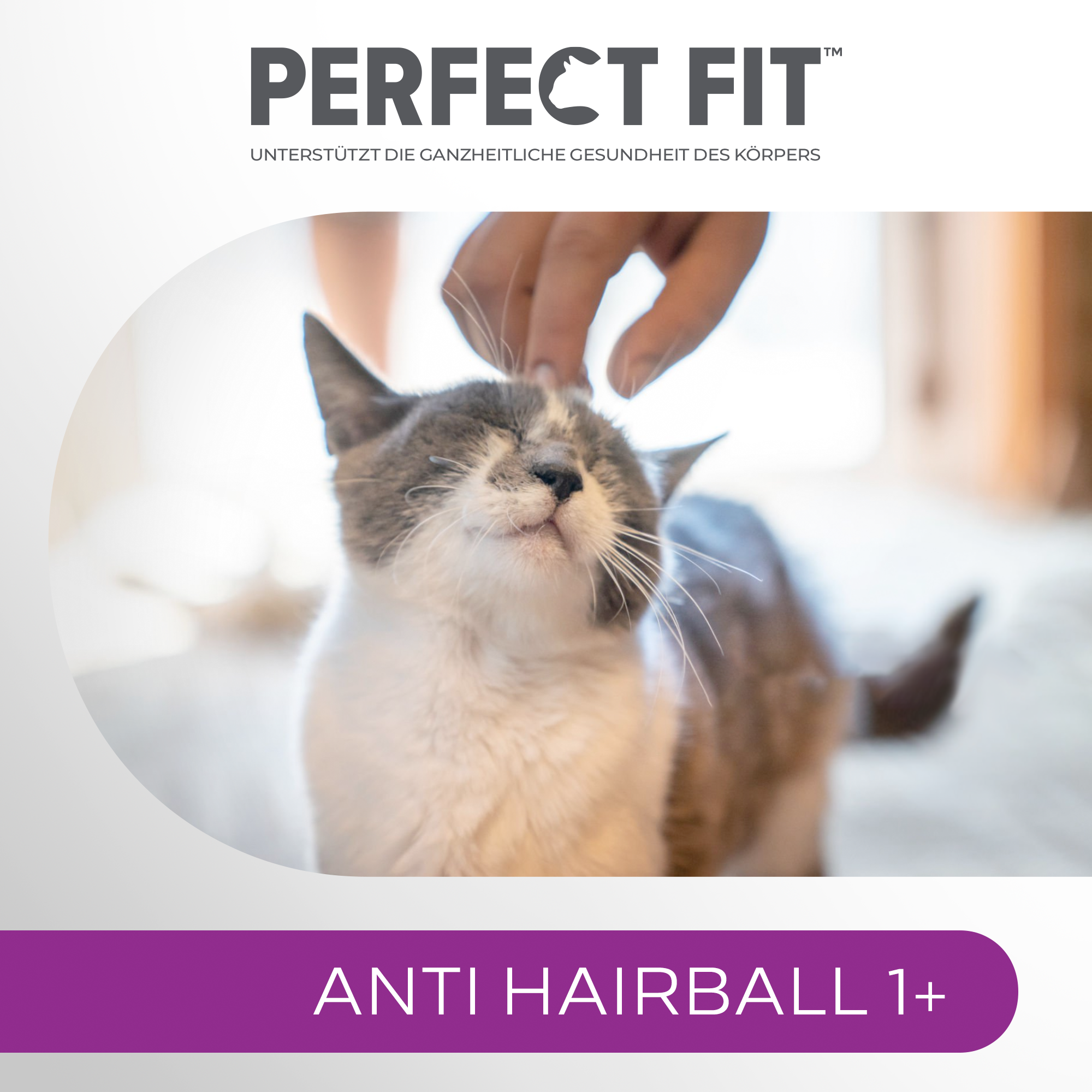 PERFECT FIT Trockenfutter PERFECT FIT Anti-Hairball 1+ mit Huhn 1,4 kg