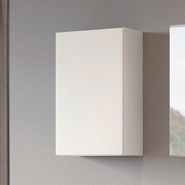 Hängeschrank Bristol, 40 cm, matt weiß/weiß
