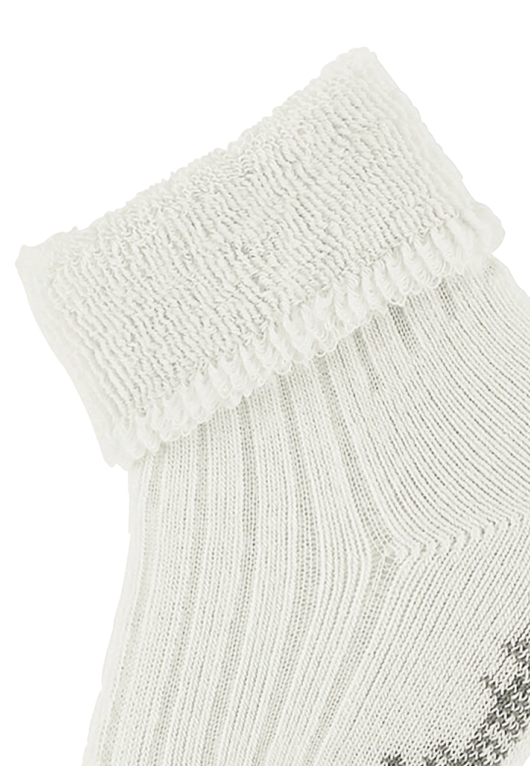 Babysocken uni mit Rippstruktur, Vollplüsch innen