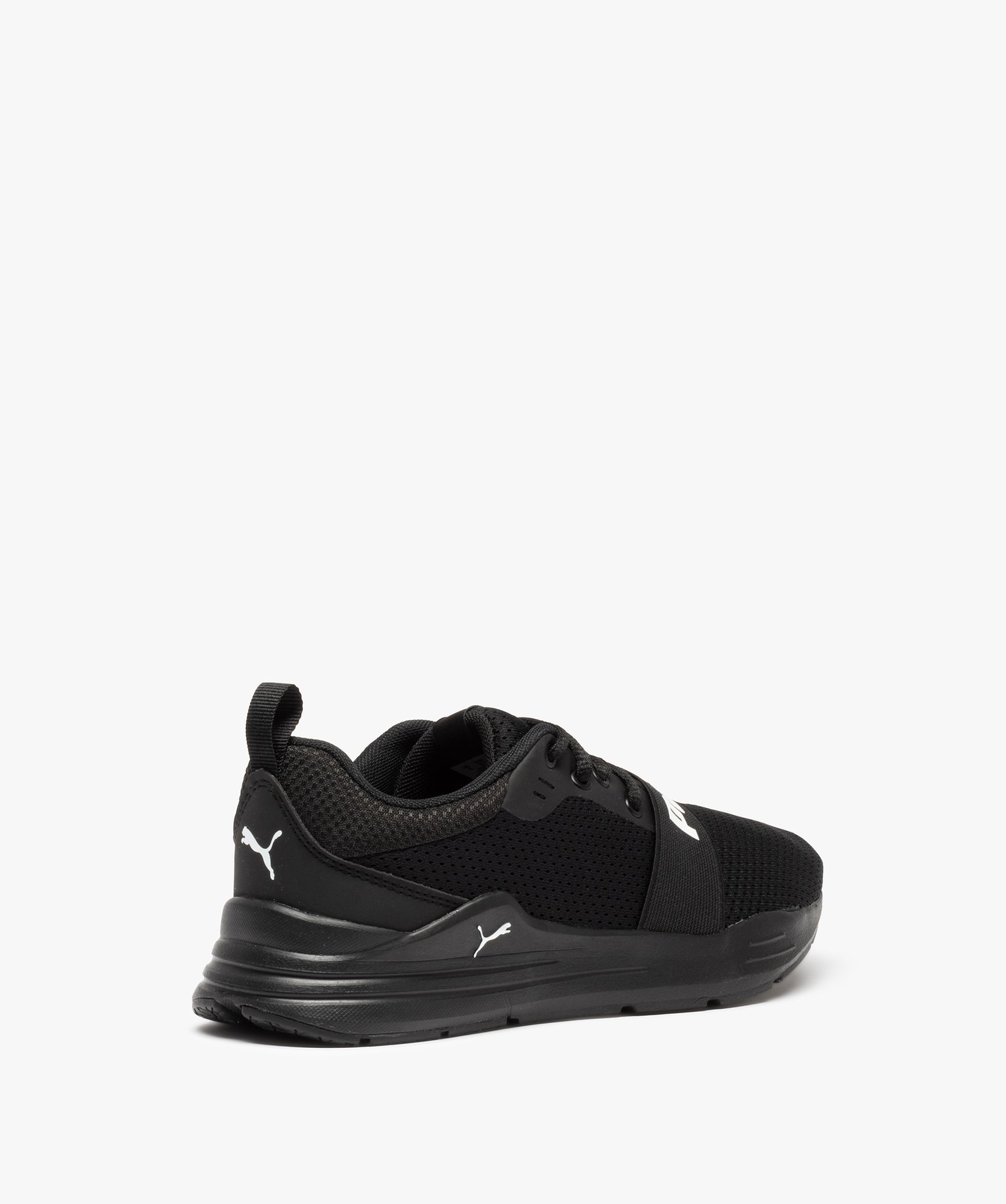 Baskets Garçon running légères - Puma Wired noir | GEMO