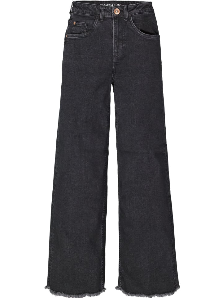 Garcia Wide Pant Jeans Annemay slim fit in dark used günstig kaufen