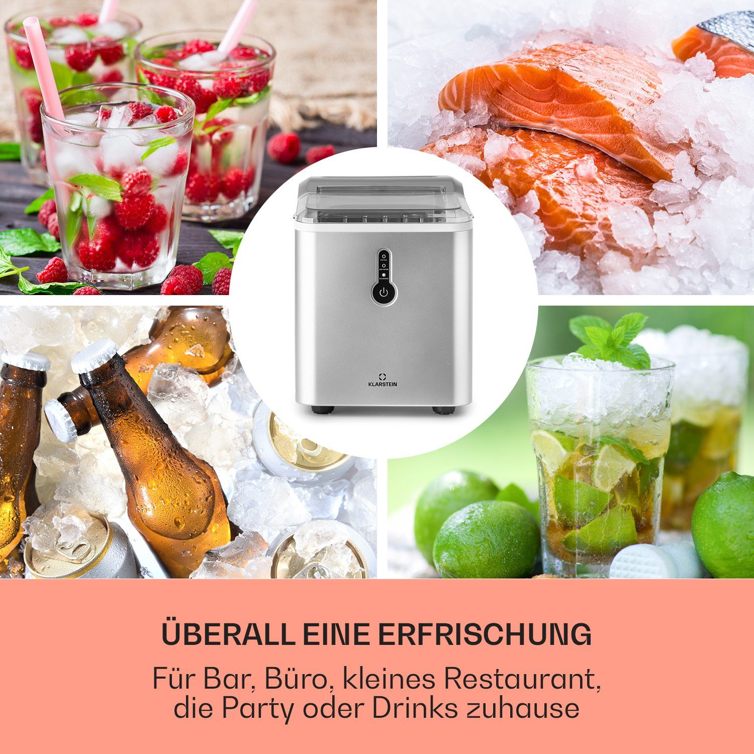Klarstein Eiswürfelmaschine ChillOut