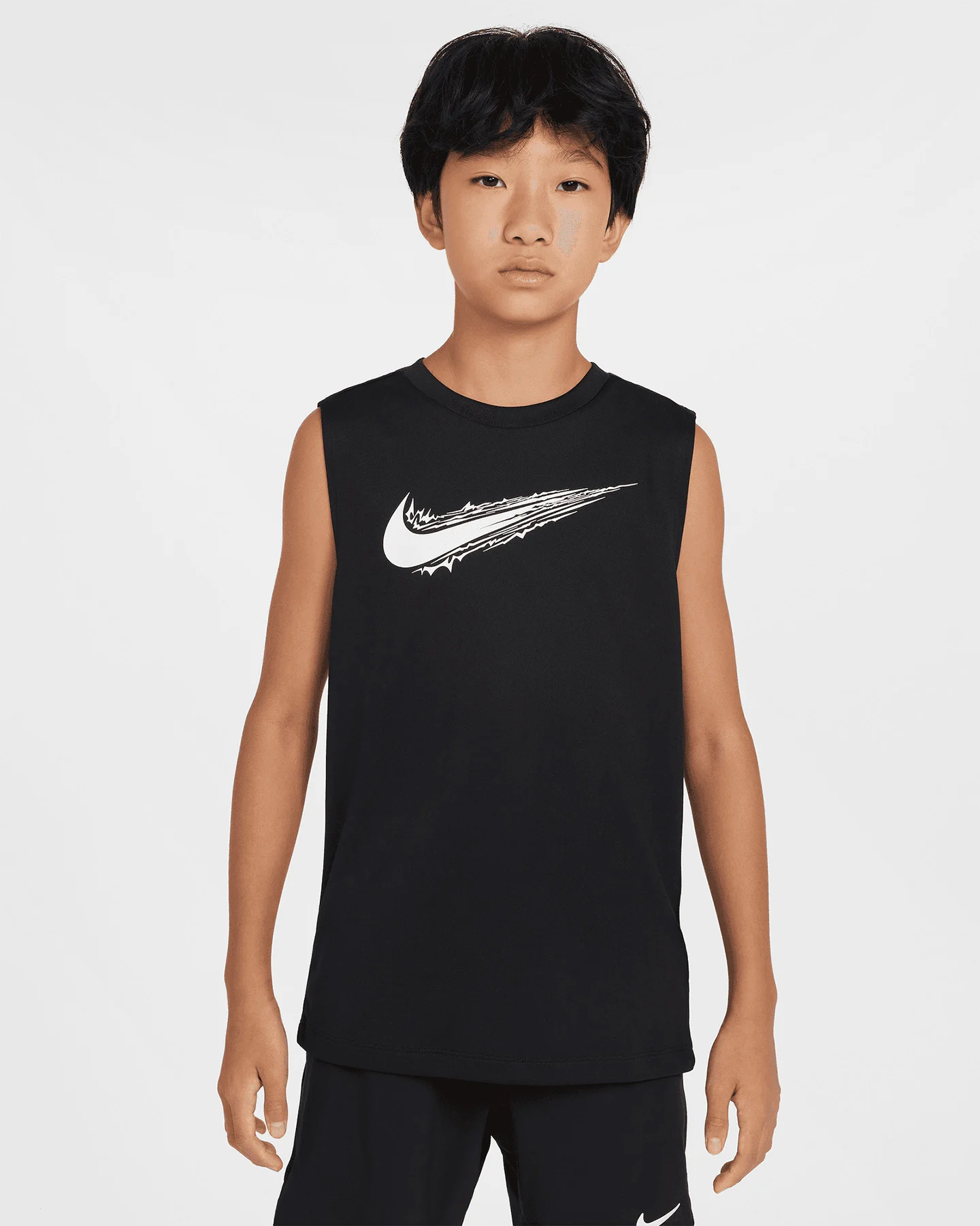 Canotta Nike Drifit Swoosh Jr HF8998-010