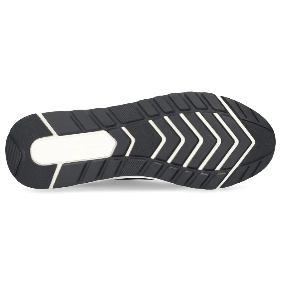 Santoni - Sneaker low Slip-ons MBIO21 Textil Stretch - schwarz