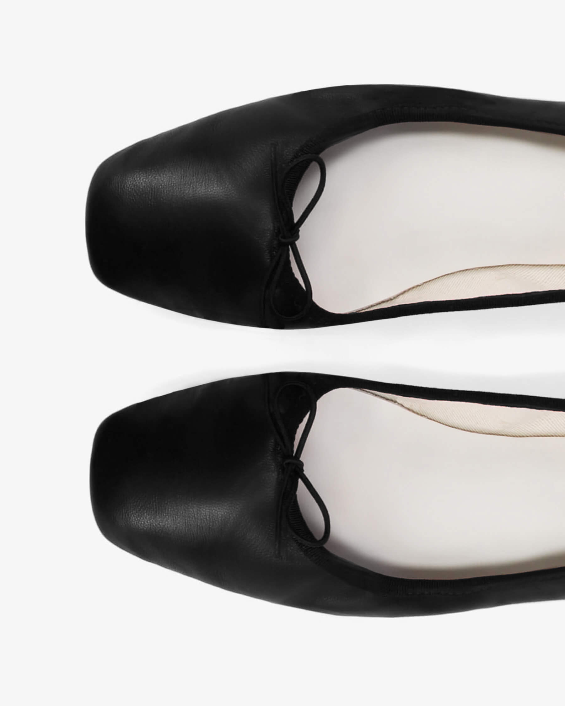 Garance square-toe ballerinas