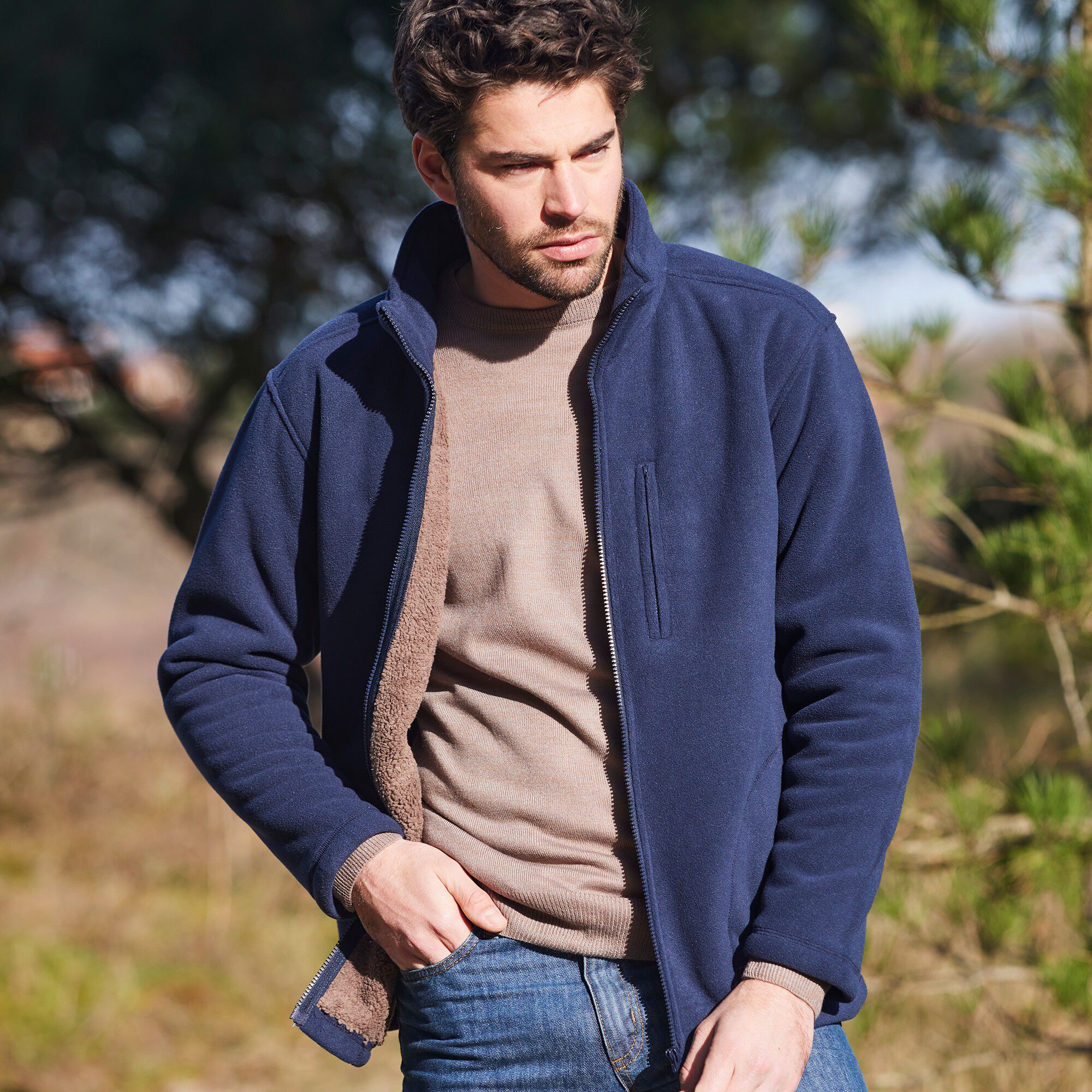 Blouson polaire spécial grand froid