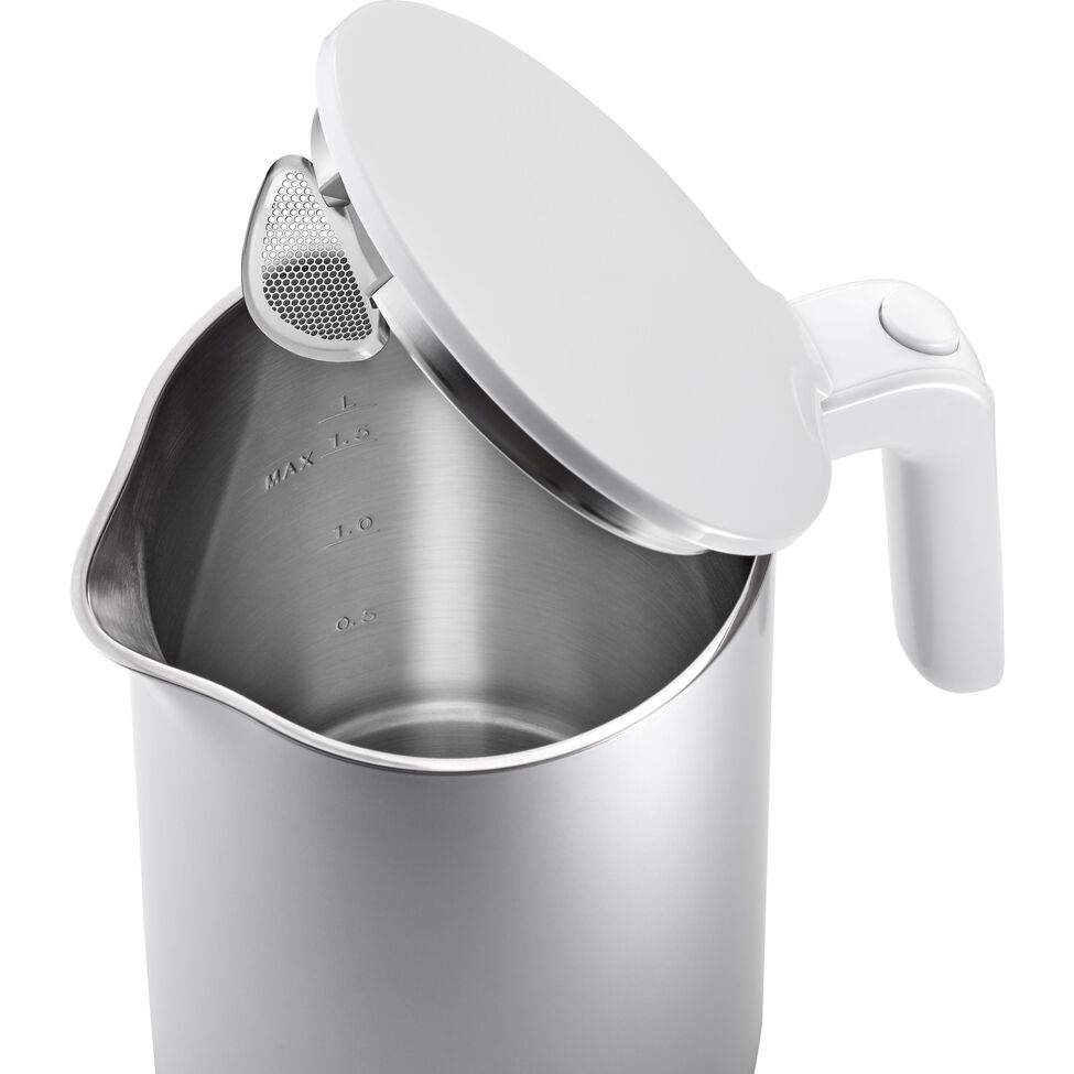 Wasserkocher, 1,5 l, Silber