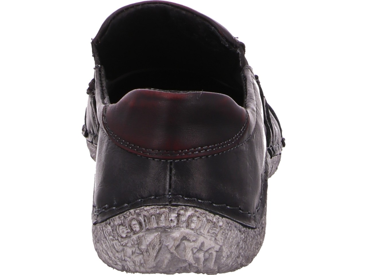 DIVERSE Komfort Slipper schwarz