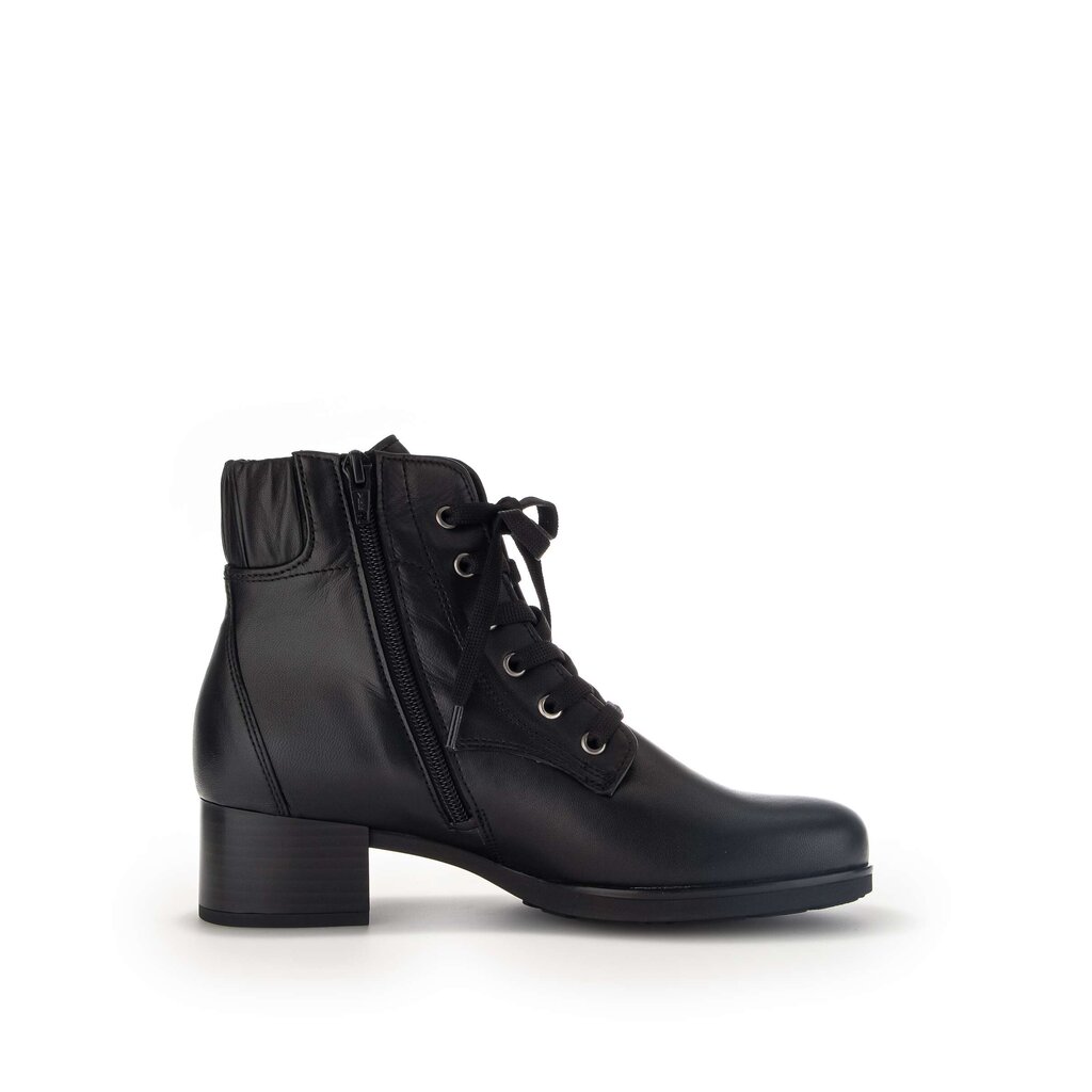 Gabor fashion Schnürstiefelette schwarz