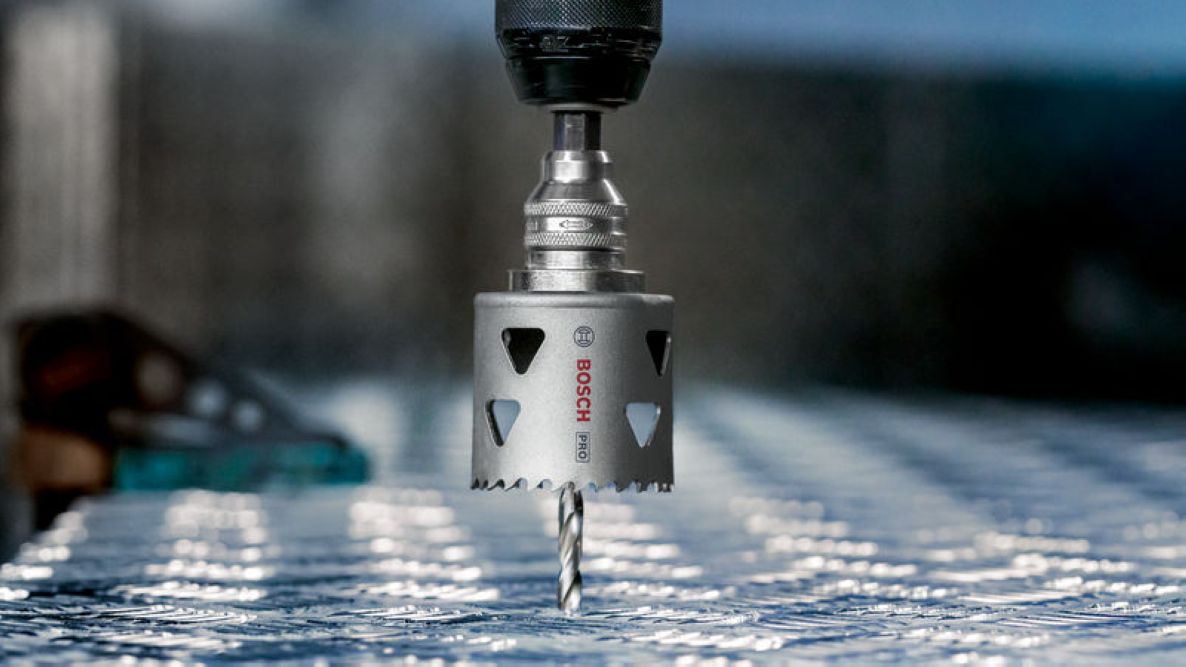 Bosch Blue Accessories 2608901534 PRO Multi Material hole saw 102 mm with thread