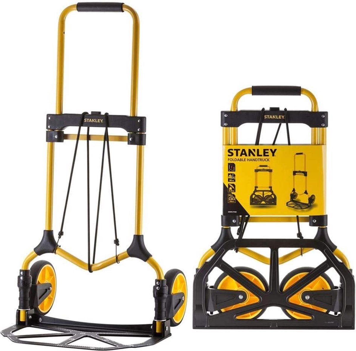 Cărucior manual pliabil Stanley FT582, capacitate 90 kg