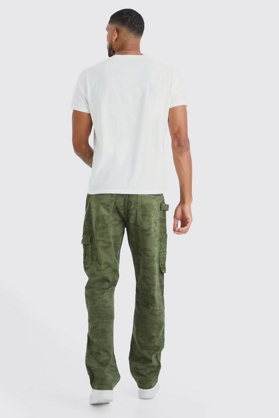 Tall lockere Camouflage Cargo-Hose