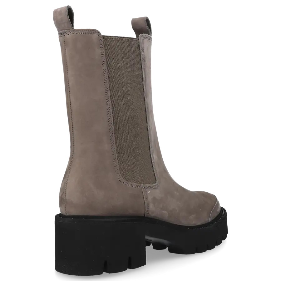 305 SOBE - Chelsea Boots GLORIA Nubukleder - grau