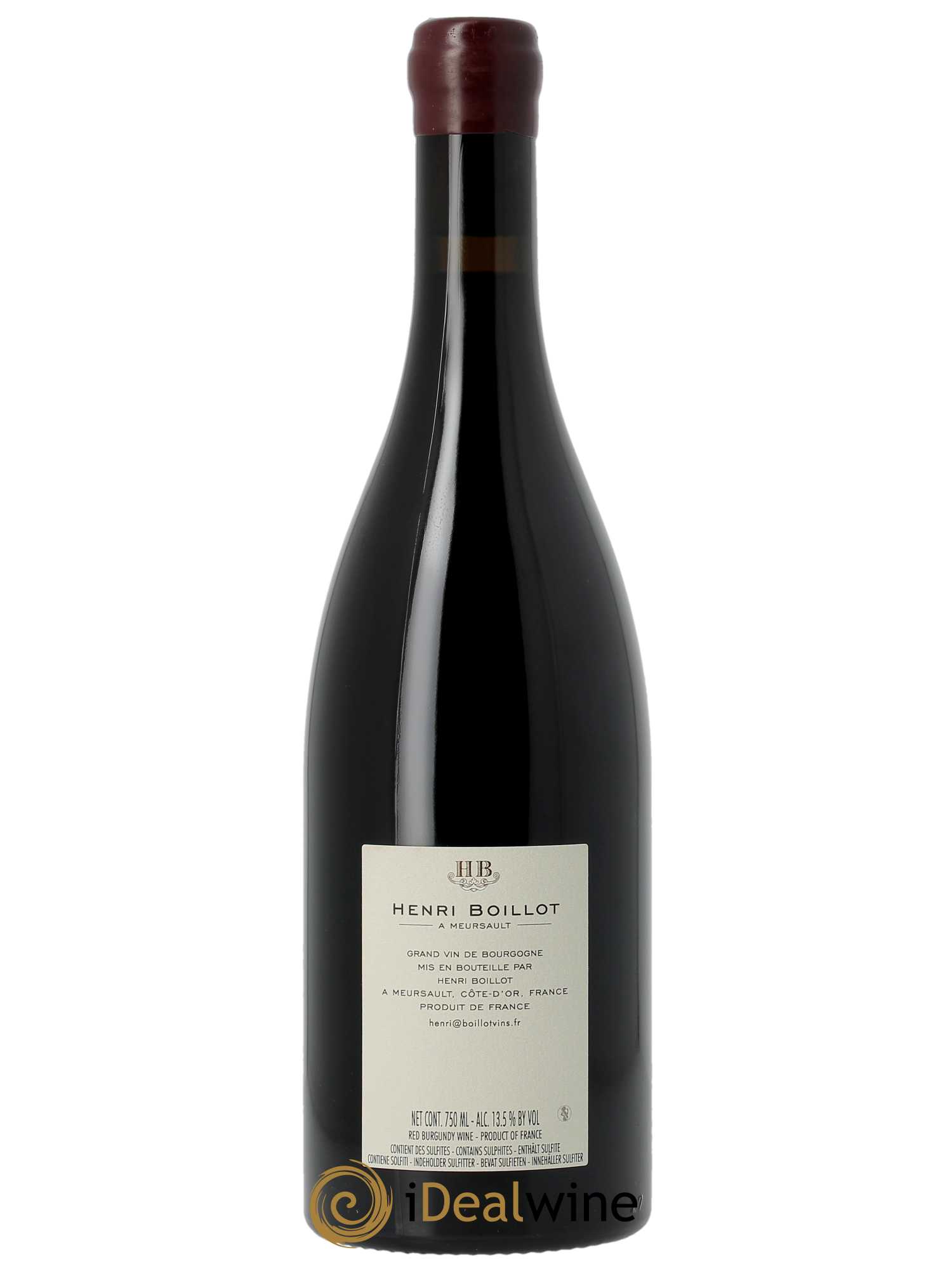 Volnay 1er Cru Les Chevrets Henri Boillot (Domaine)  2021 - Lot de 1 Bouteille