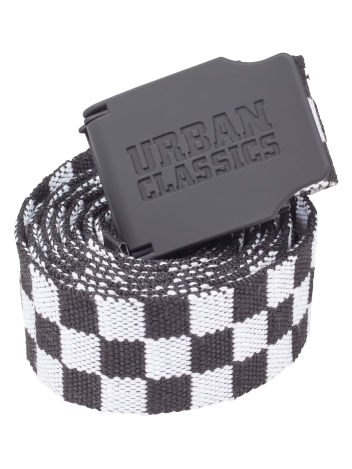 Urban Classics Urban Classics Gürtel in black/white günstig kaufen onesize