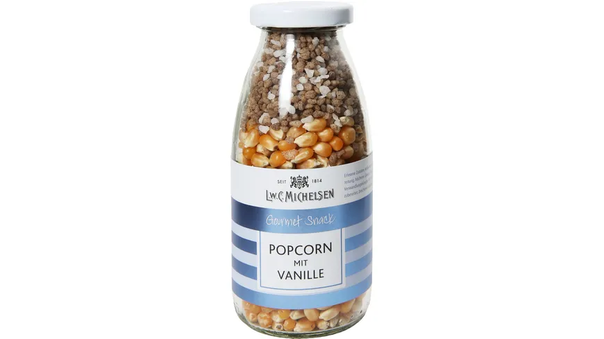 L.W.C. Michelsen Popcorn mit Vanille 215 g