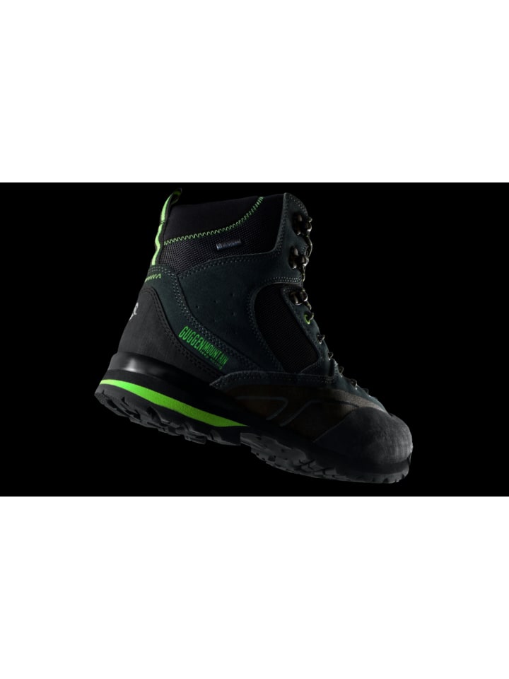 GUGGEN MOUNTAIN Wanderstiefel Gummikappe in Grün günstig kaufen
