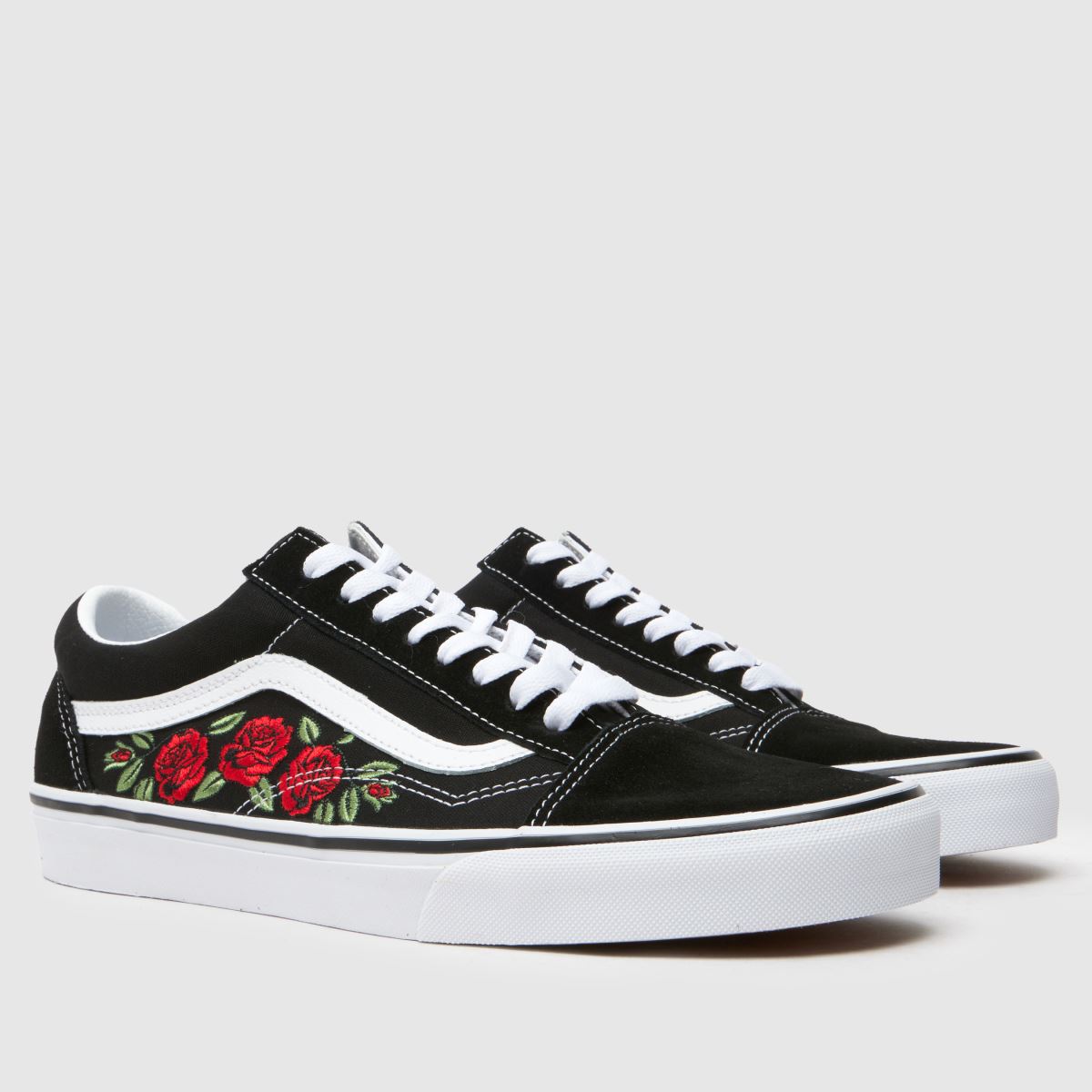 Tenisky Vans Old Skool v černé a červené barvě