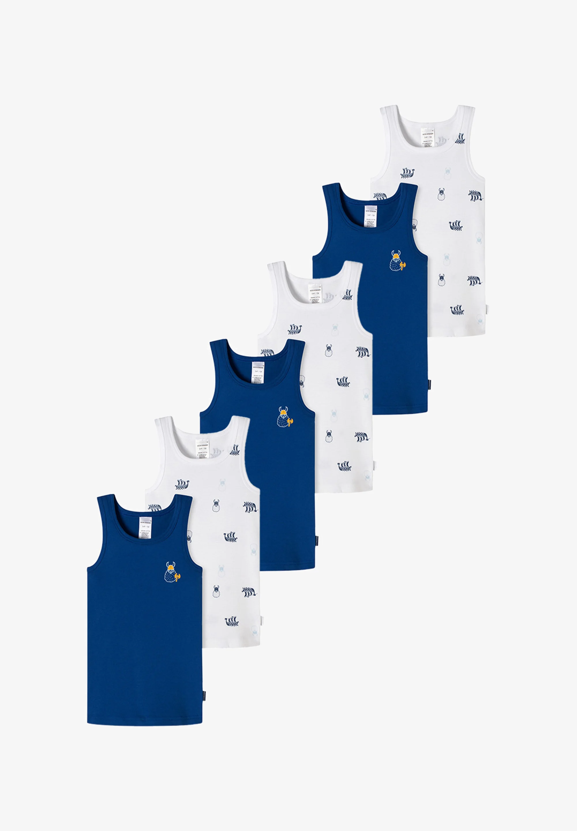 Schiesser TANK 6ER PACK - Camiseta interior