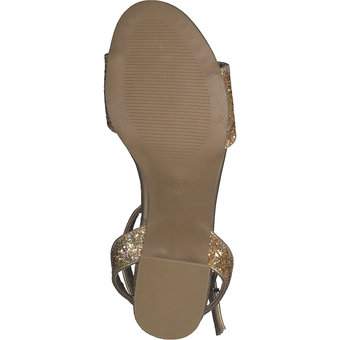 Charmosa Sandale in gold