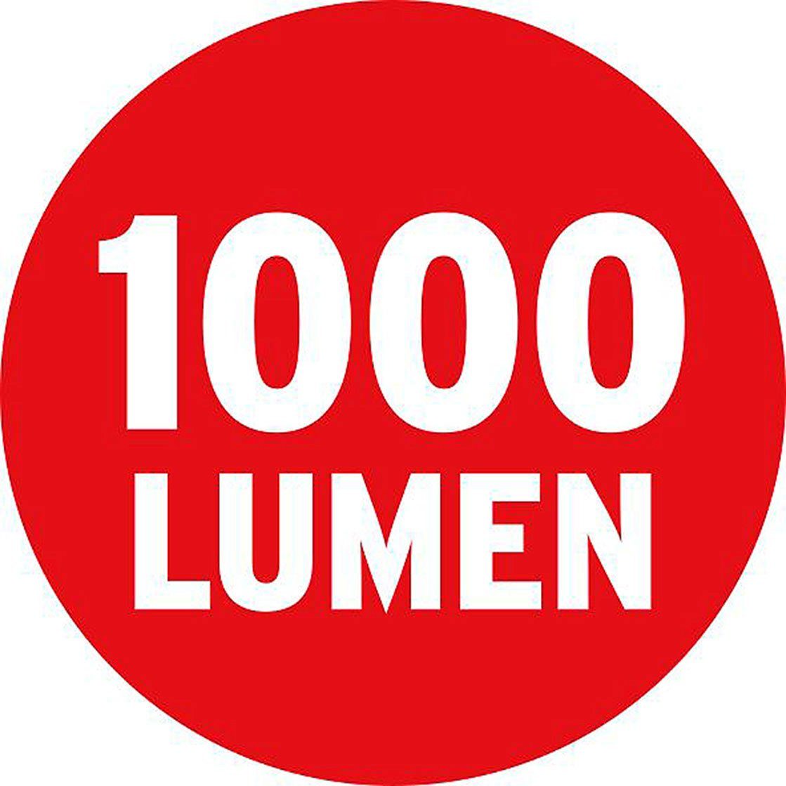 Brennenstuhl LED Arbeitsleuchte Akku LED Arbeitsstrahler SH 1000 MA, LED fest integriert, 3 verschiedenen Helligkeitsstufen (25%/50%/100) und Flash-Funktion