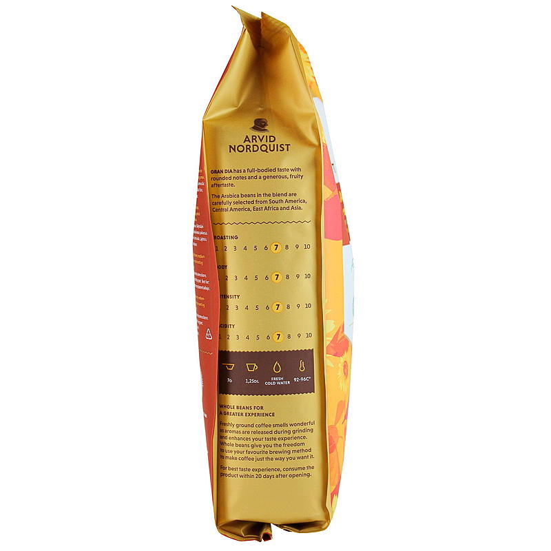 Arvid Nordquist Hele bønner Classic Gran Dia 500 g