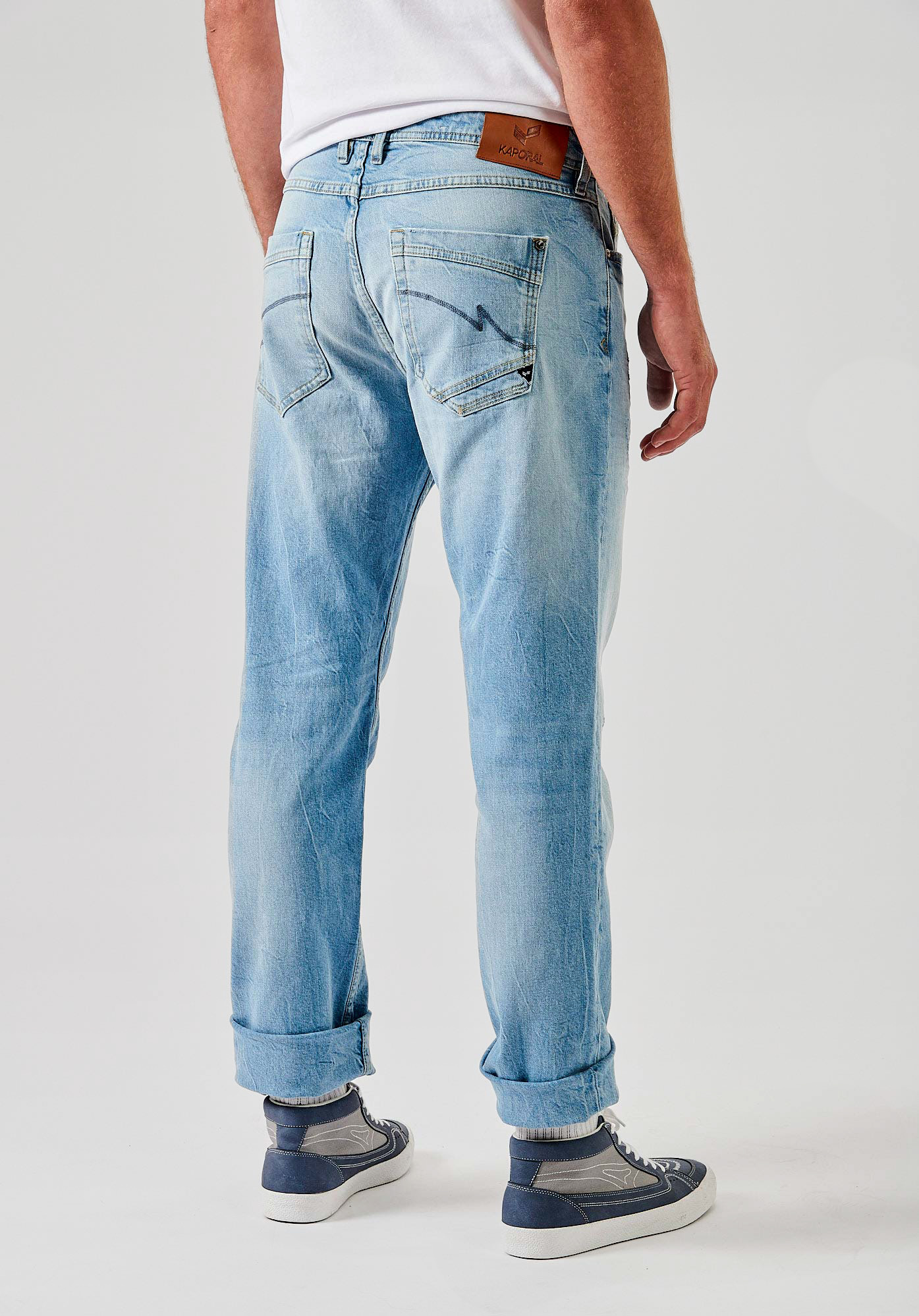 DATTE  Jean straight bleu homme