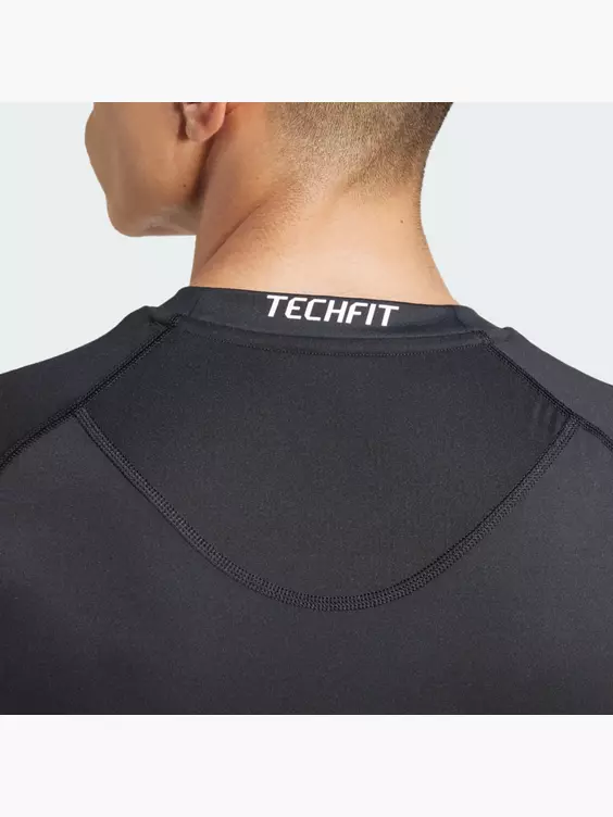 adidas TECHFIT Compression Training 3-Streifen T-Shirt