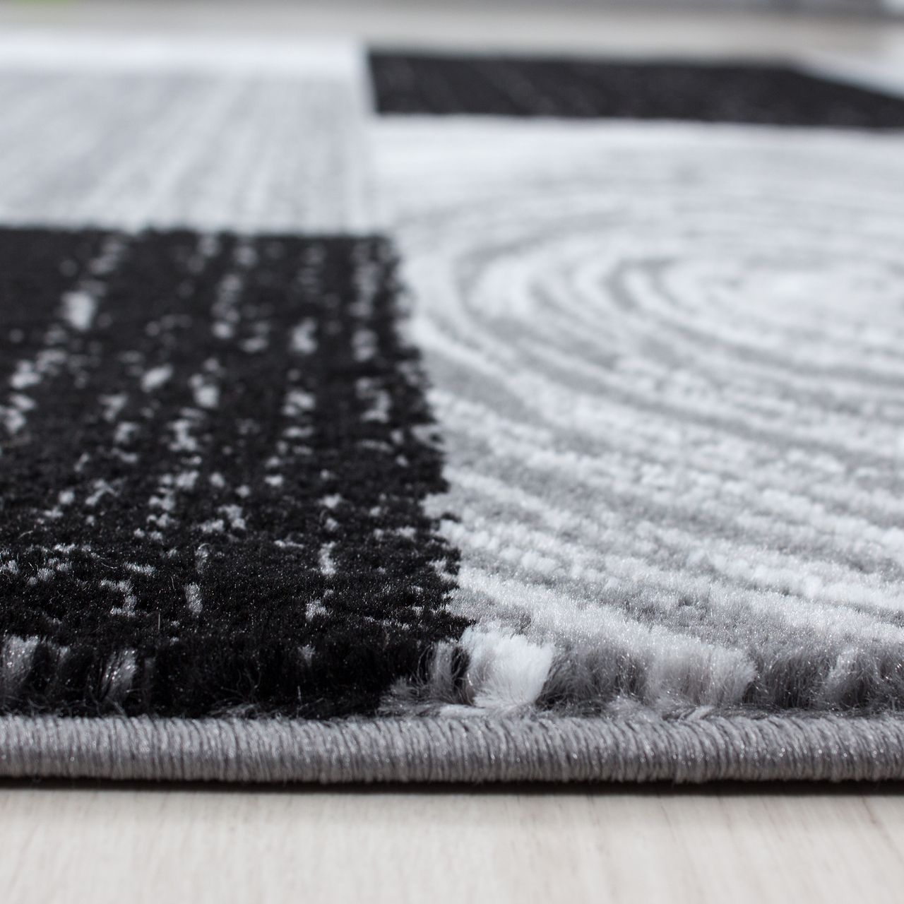 Ayyildiz Teppich, PARMA 9220, BLACK, 80 x 300 cm