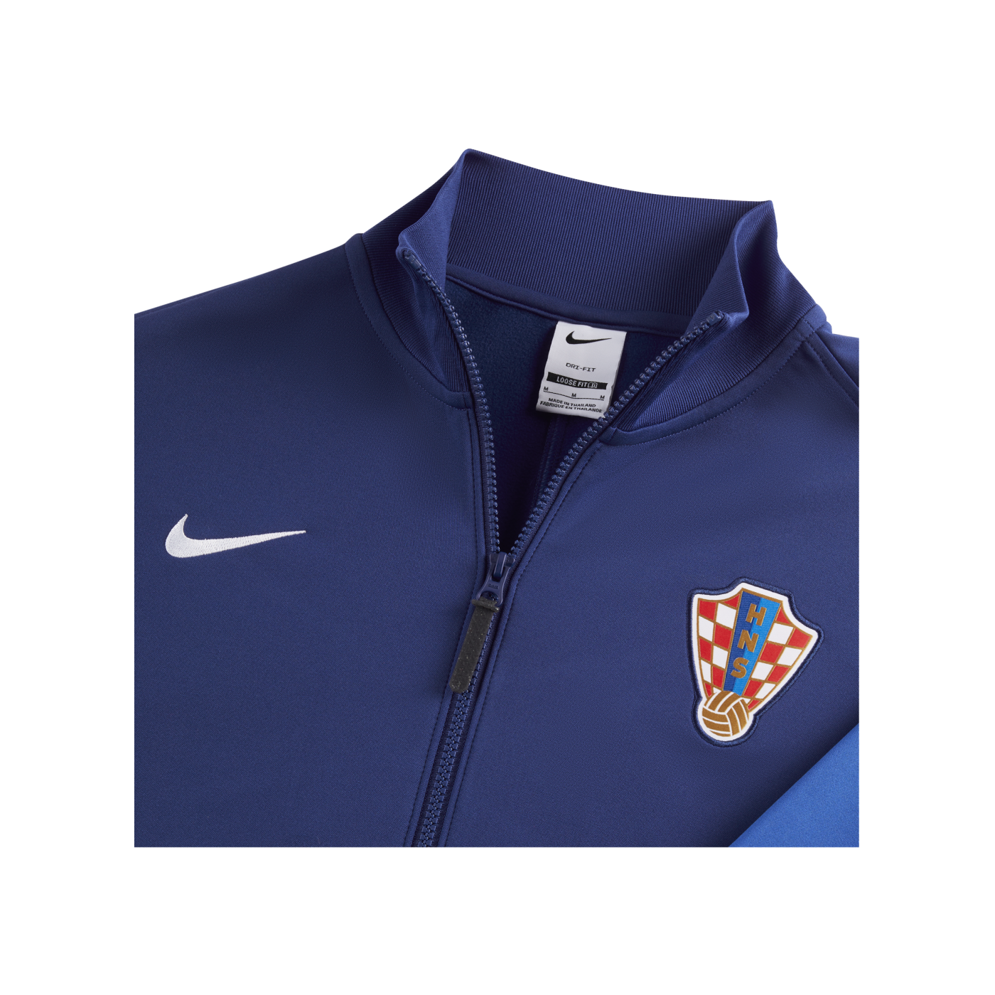 Nike Kroatien Academy Pro Anthmjacke Blau Weiss F455