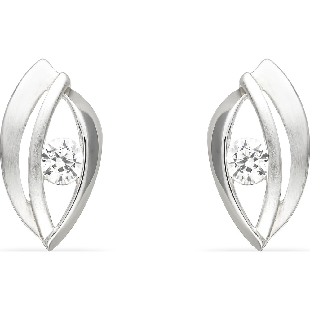 FAVS Boucles d'oreilles à fermoir à poussette 925 Argent Boucles d'oreilles