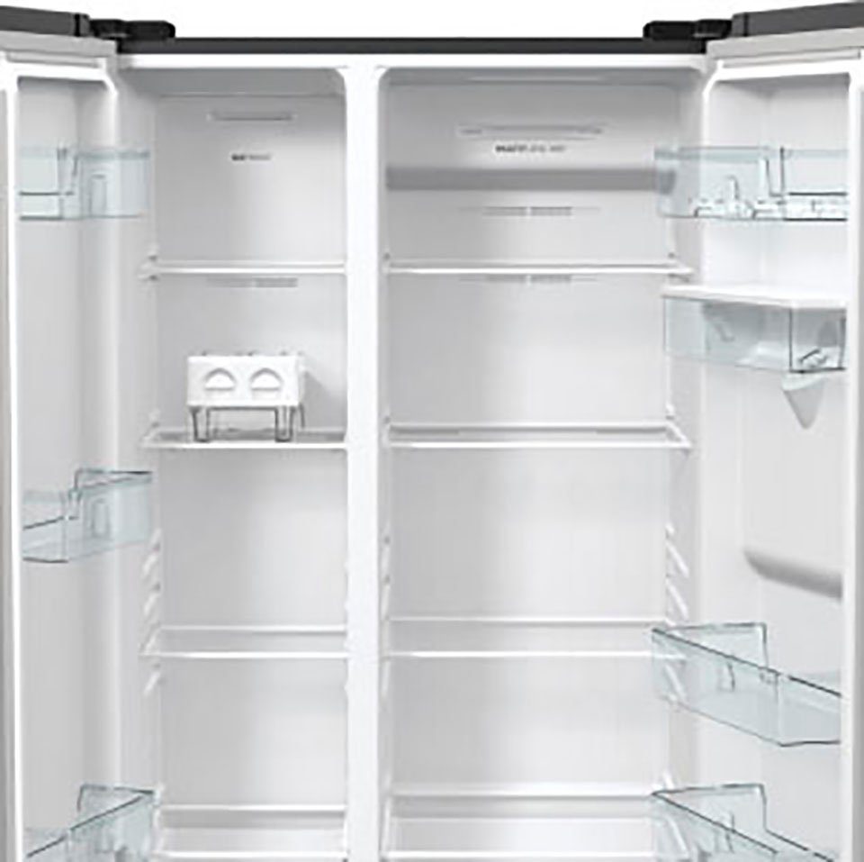 GORENJE Side-by-Side NRR 9185 EABXLWD, 178,6 cm hoch, 91 cm breit, Wasserspender