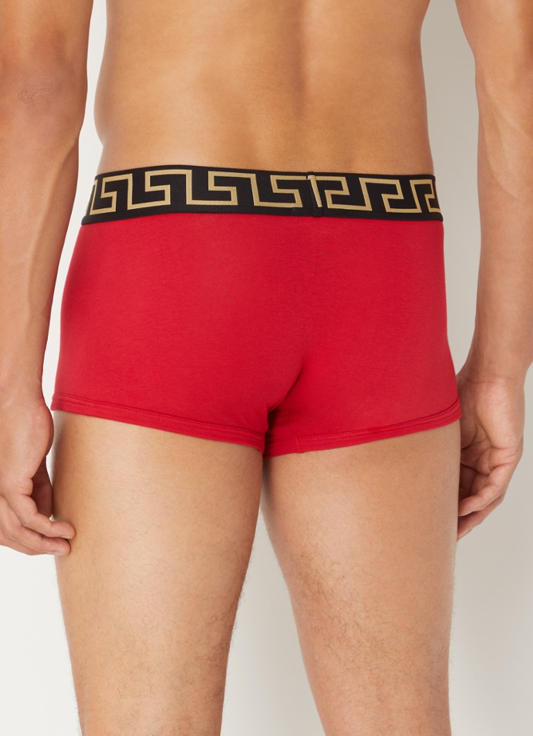 Versace Boxer Shorts with logo waistband