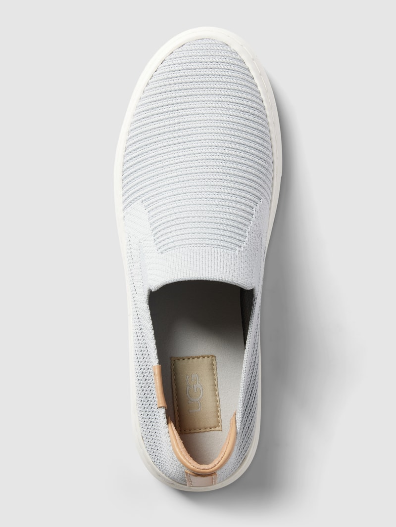 Slipper mit Strukturmuster Modell 'ALAMEDA' in hellgrau