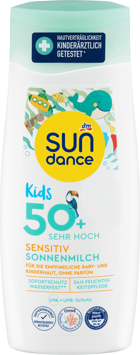 Sonnenmilch Kids sensitiv, LSF 50+, 200 ml