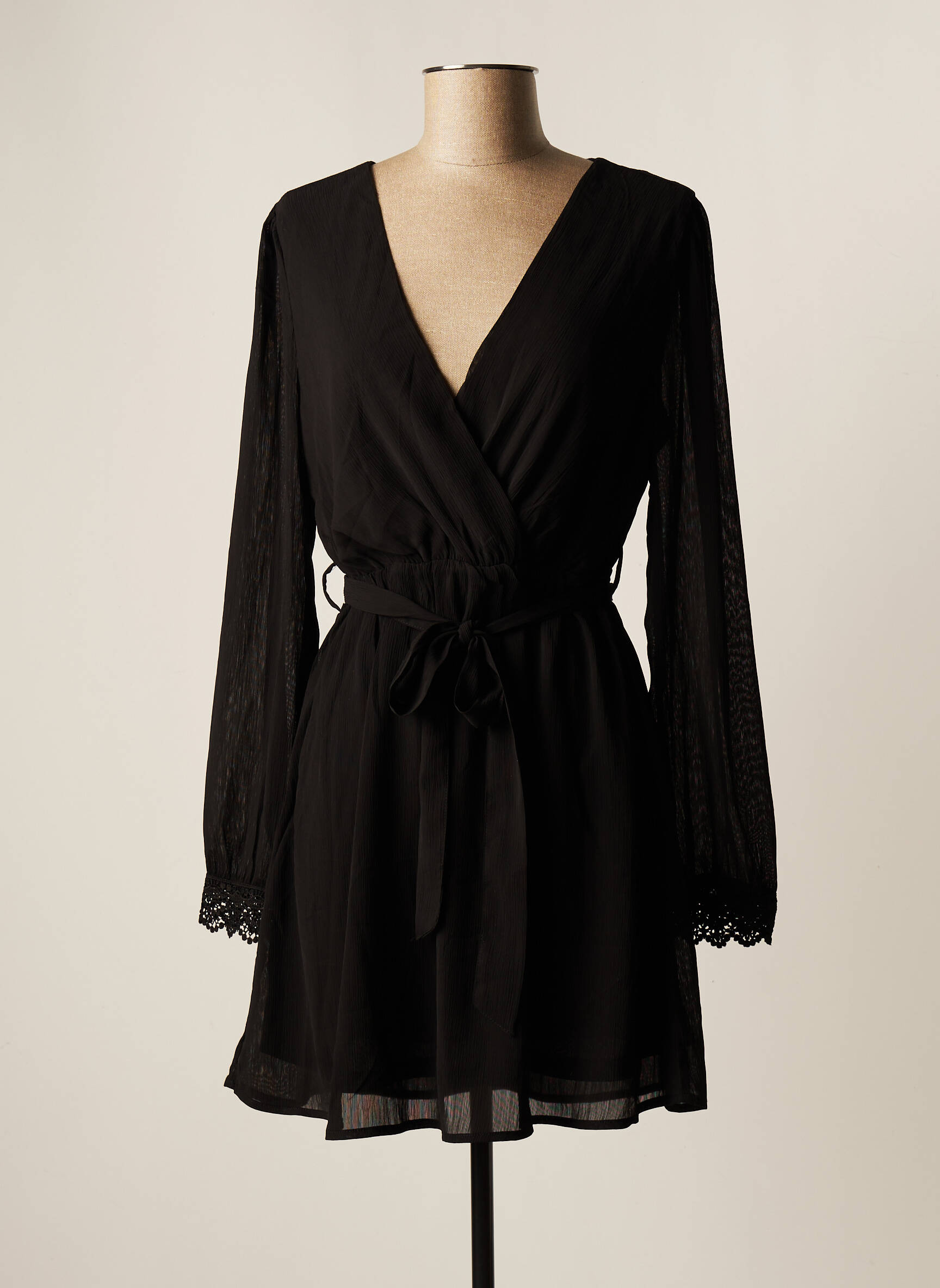 Ikoone Bianka Robes Courtes Femme couleur noir