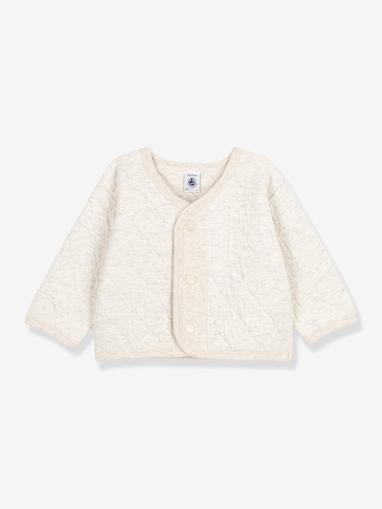 Cardigan bébé en tubique matelassé