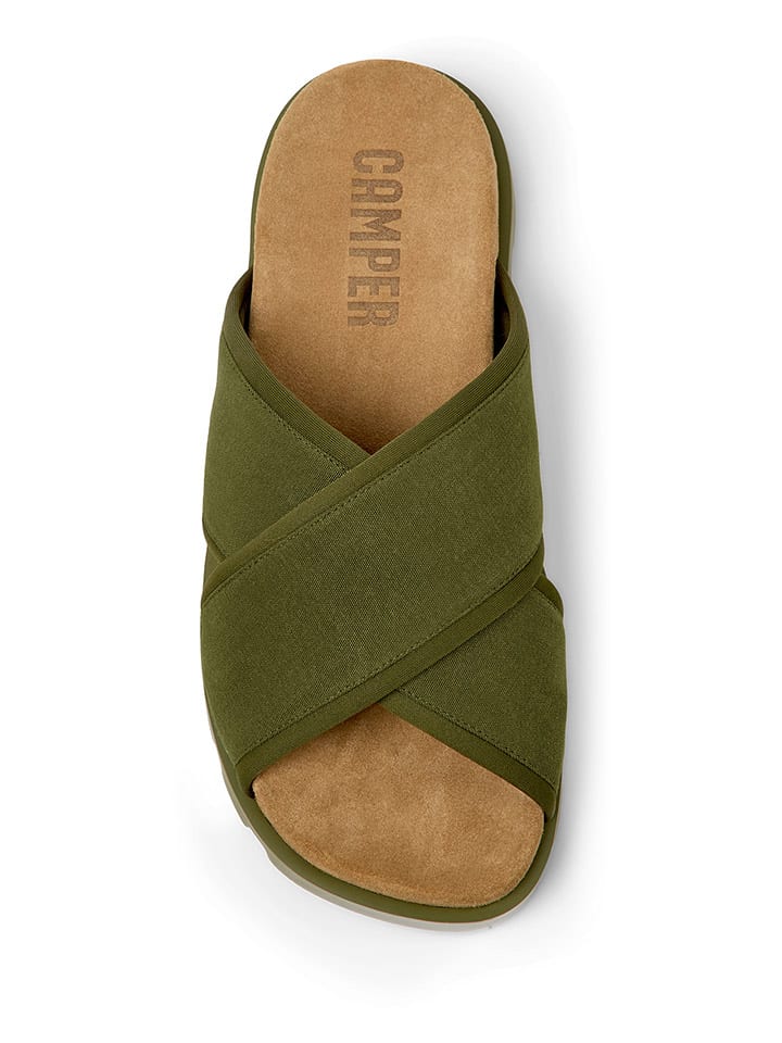 Camper Pantoletten in Grün günstig kaufen