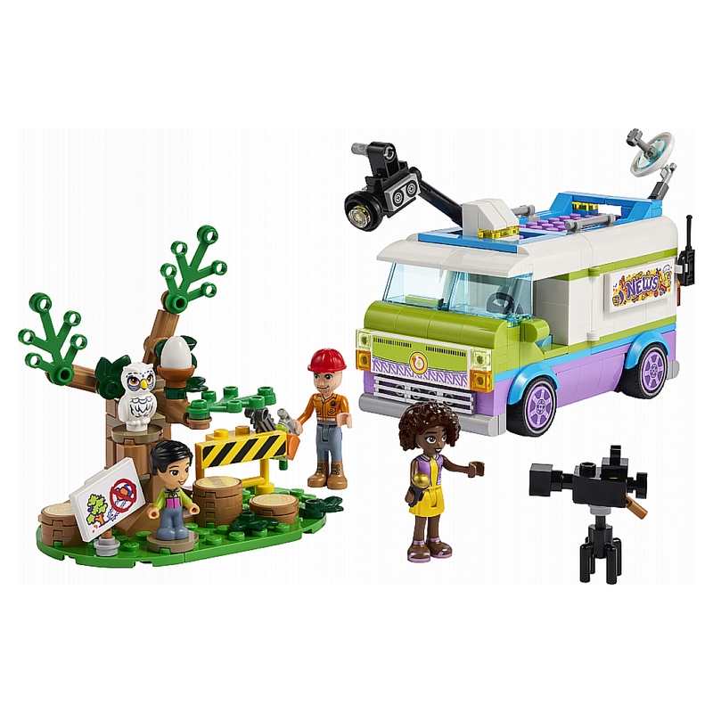 41749 Le camion de reportage, LEGO Friends