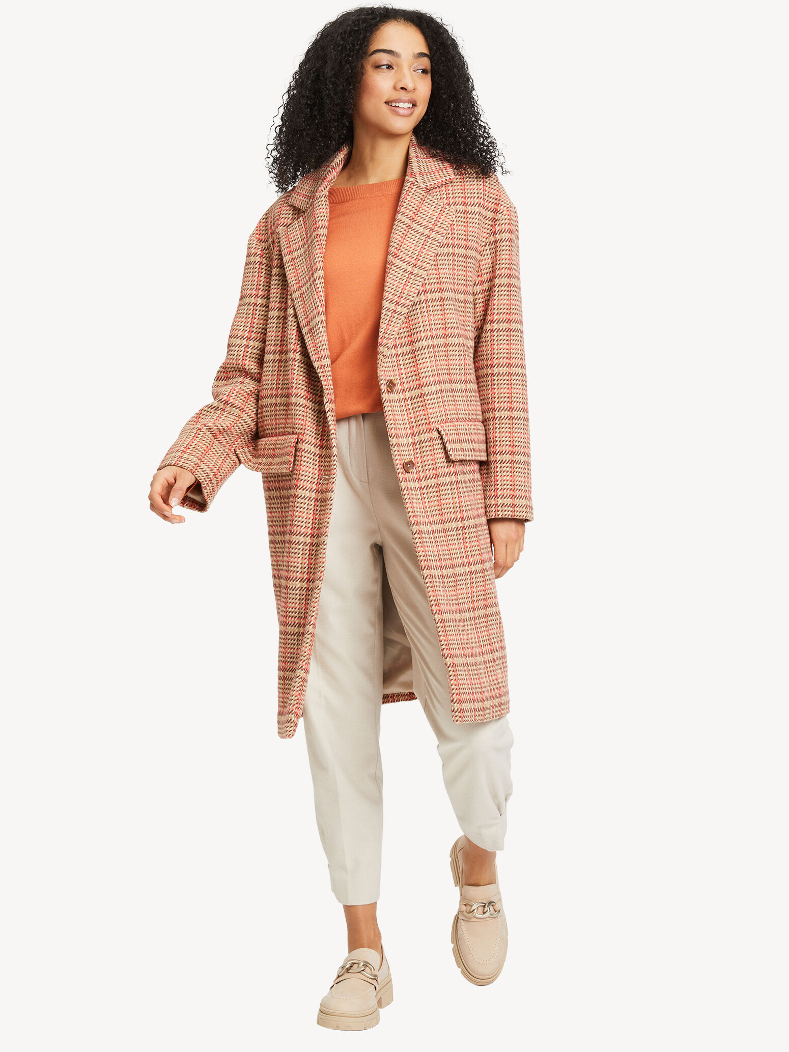 Pull-over en tricot - orange
