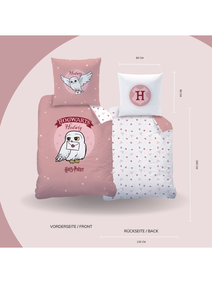 Harry Potter Bettwäsche-Set Flanell 