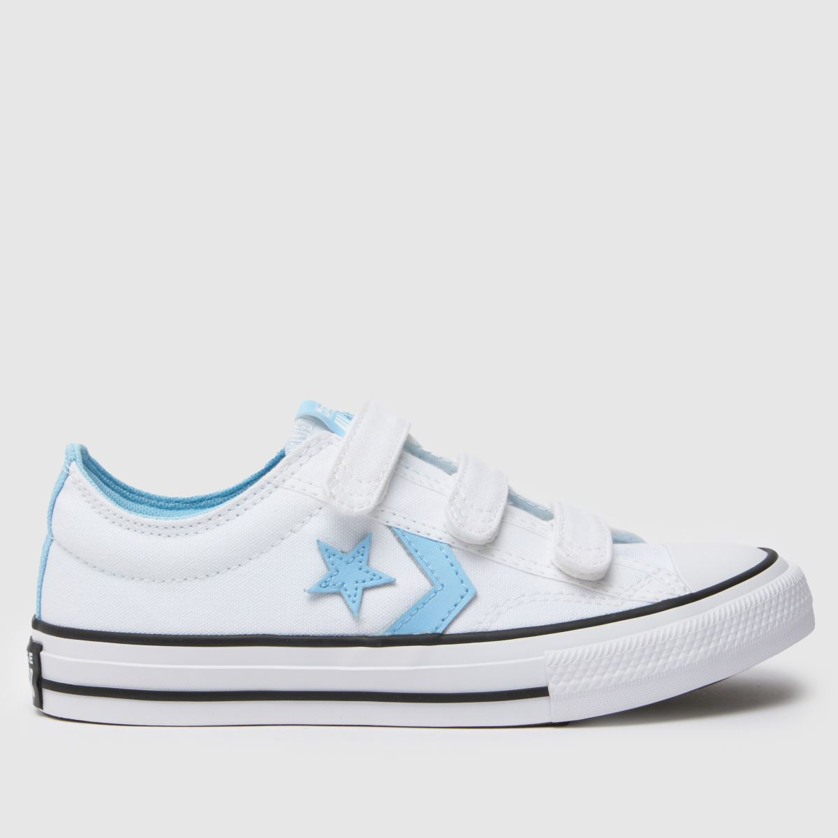 Converse fehér és kék Star Player 76 V Junior tornacipő