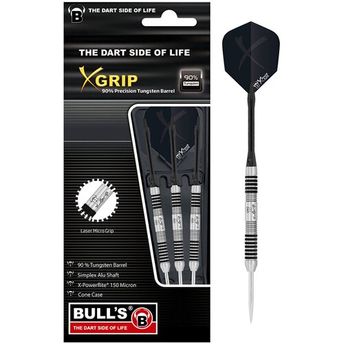 BULL'S DARTPFEIL X-GRIP X7 STEEL DART